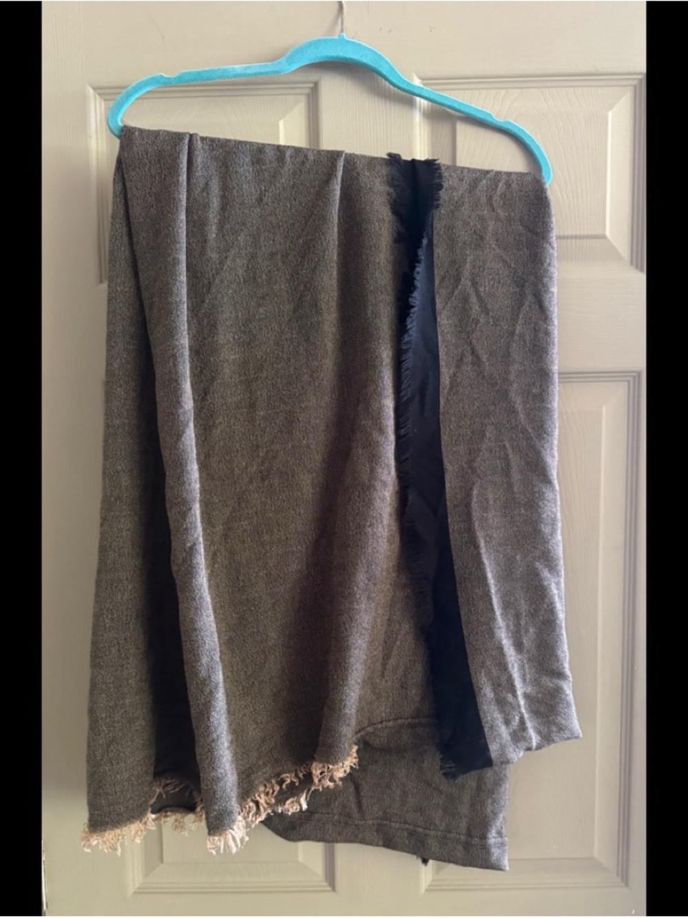 Free People brown Fringe kimono
